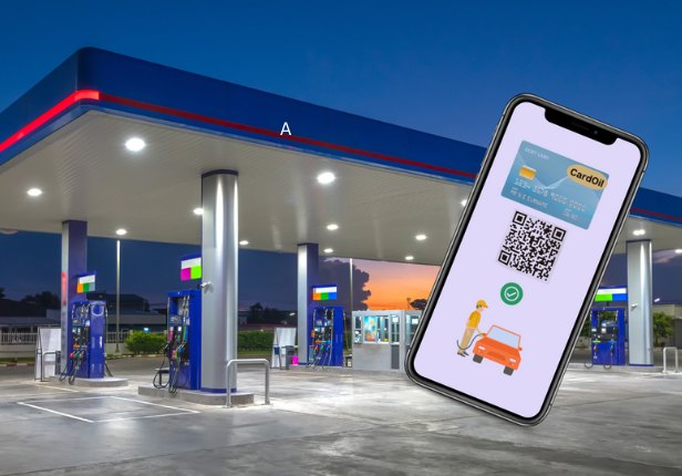 Paiement du carburant par QR code en station